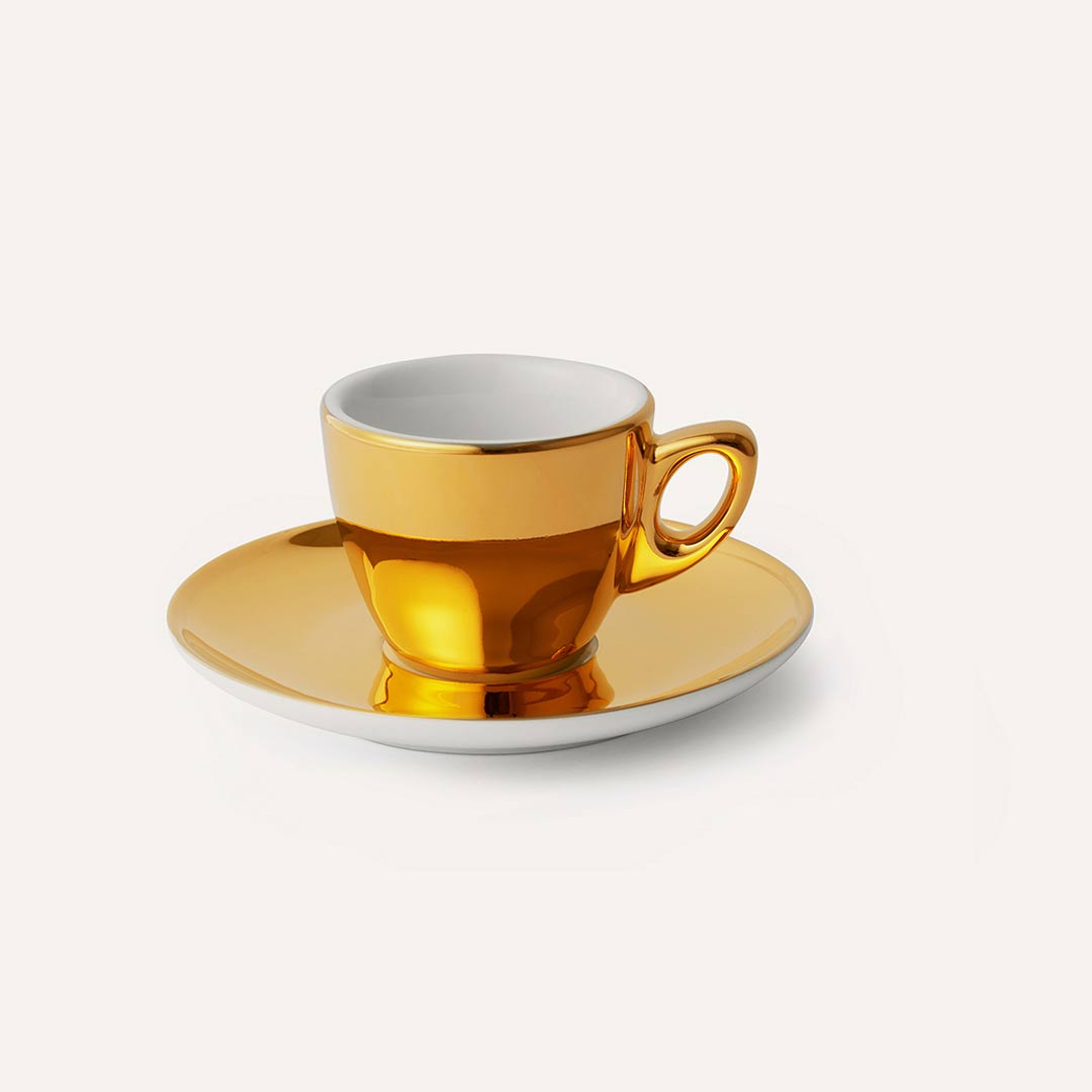 Difference Coffee's 24 carat gold cup